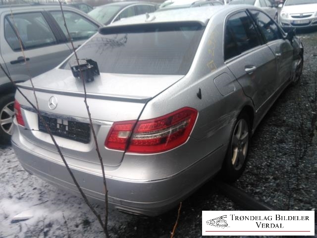Mercedes E-Klasse 2009-2013 (Fase 1) (W212) (W212), Motorkode: 651924  OM651.924, Girkassekode: NA