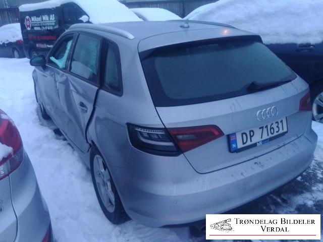 Audi A3 2012-2016 (Type III, Fase 1) , Motorkode: CYV, Girkassekode: NA