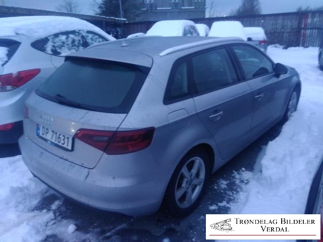 Audi A3 2012-2016 (Type III, Fase 1) , Motorkode: CYV, Girkassekode: NA