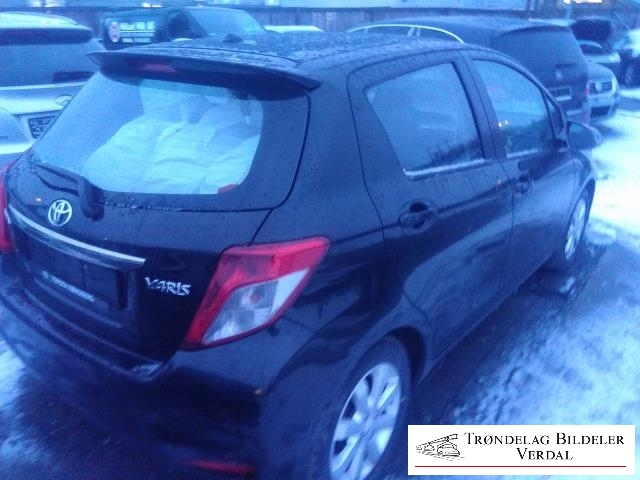 Toyota Yaris 2012-2014 (Type III, Fase 1) , Motorkode: 1NR-FE, Girkassekode: A