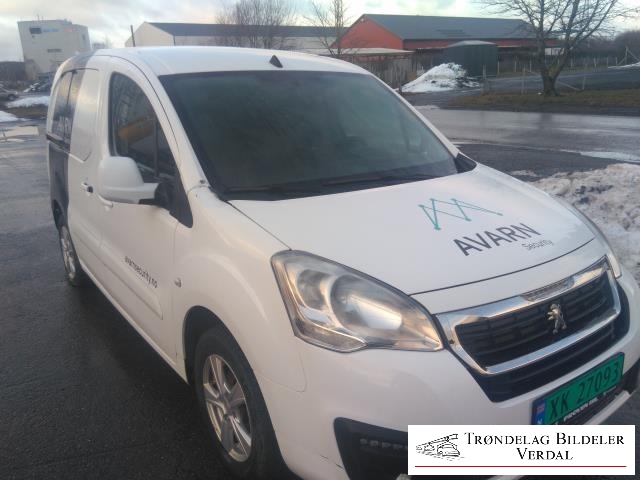 Peugeot Partner 2015-2019 (Type II, Fase 2) , Motorkode: BH02, Girkassekode: 