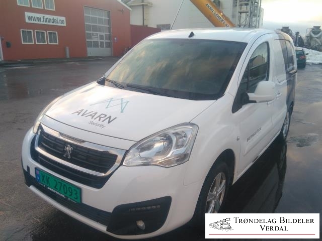 Peugeot Partner 2015-2019 (Type II, Fase 2) , Motorkode: BH02, Girkassekode: 