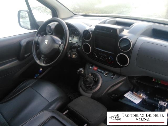 Peugeot Partner 2015-2019 (Type II, Fase 2) , Motorkode: BH02, Girkassekode: 