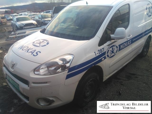Peugeot Partner 2008-2015 (Type II, Fase 1) , Motorkode: Y51, Girkassekode: 