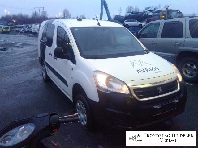 Peugeot Partner 2015-2019 (Type II, Fase 2) , Motorkode: BH02, Girkassekode: 