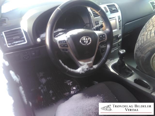 Toyota Avensis 2009-2015 (Type III, Fase 1) , Motorkode: 1AD-FTV, Girkassekode: M