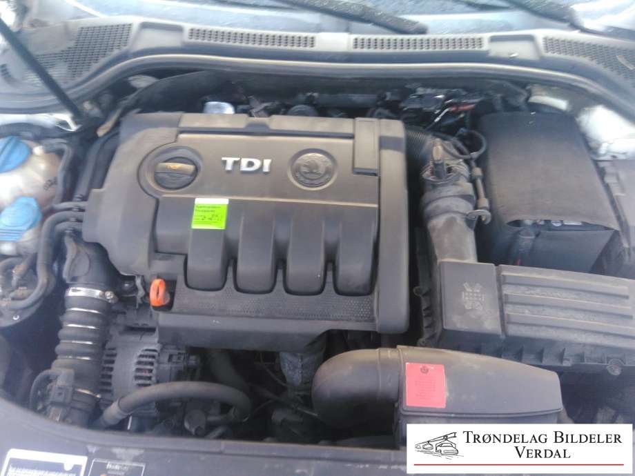 Škoda Superb 2008-2015 (Type II) , Motorkode: BMP, Girkassekode: KXX