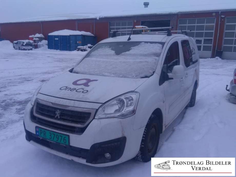 Peugeot Partner 2015-2019 (Type II, Fase 2) , Motorkode: BH02, Girkassekode: 