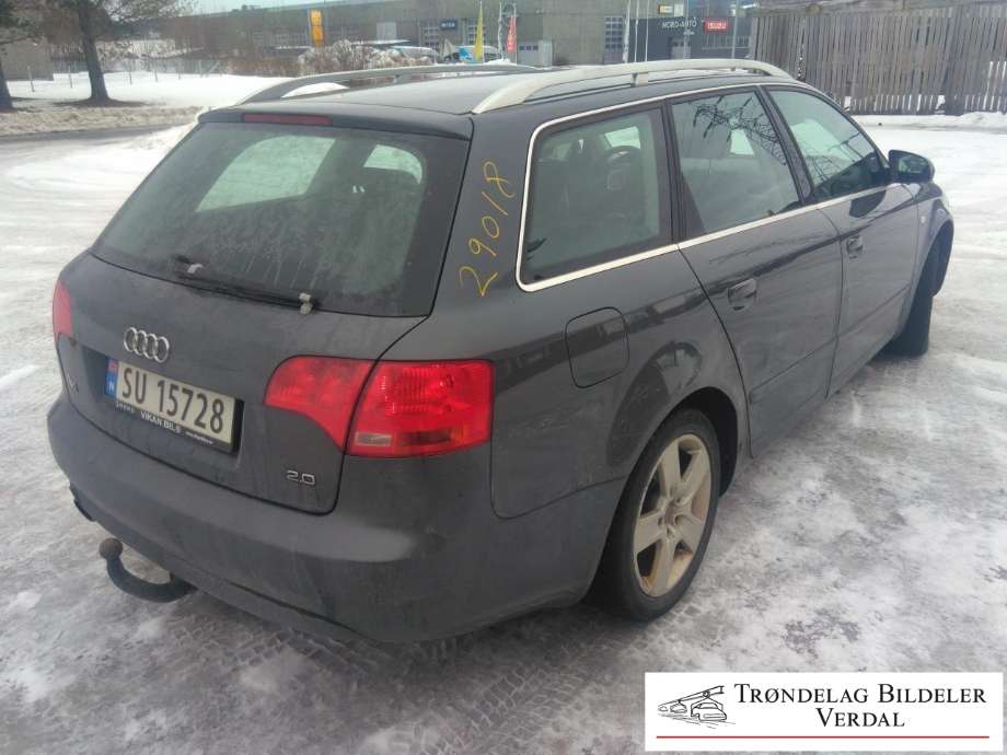 Audi A4 2004-2008 (Type III) (B7) (B7), Motorkode: ALT, Girkassekode:
