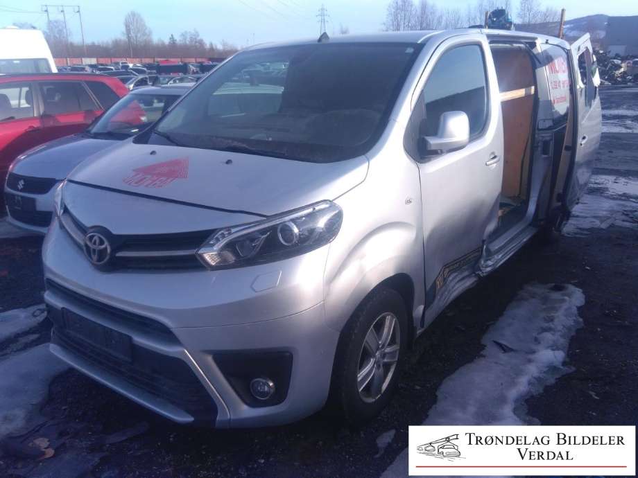 Toyota Proace 2016-->> (Type II) , Motorkode: AH01, Girkassekode: M