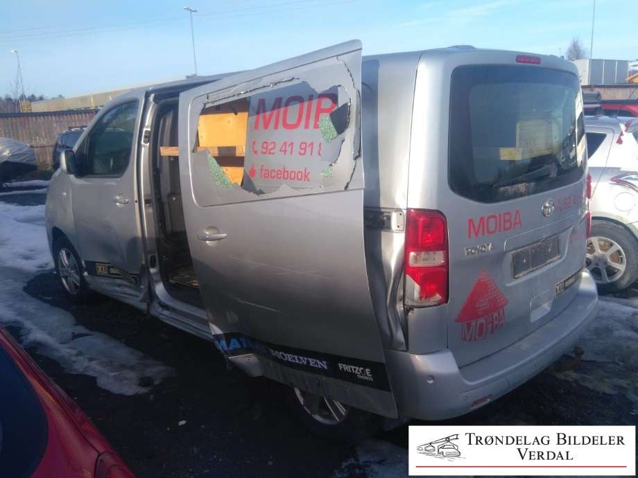 Toyota Proace 2016-->> (Type II) , Motorkode: AH01, Girkassekode: M
