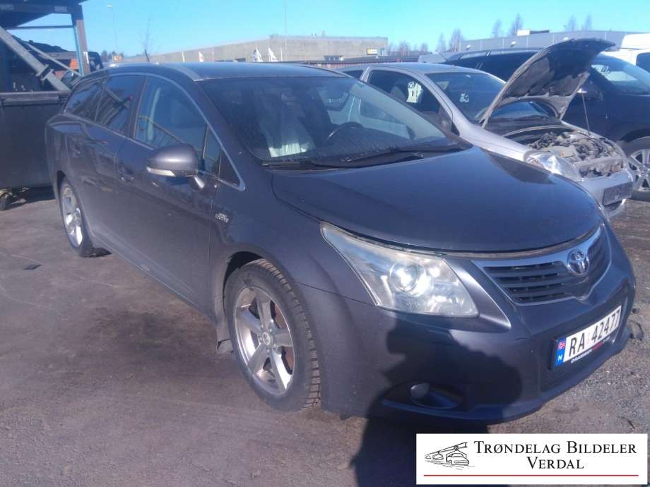 Toyota Avensis 2009-2015 (Type III, Fase 1) , Motorkode: 2AD-FHV, Girkassekode:
