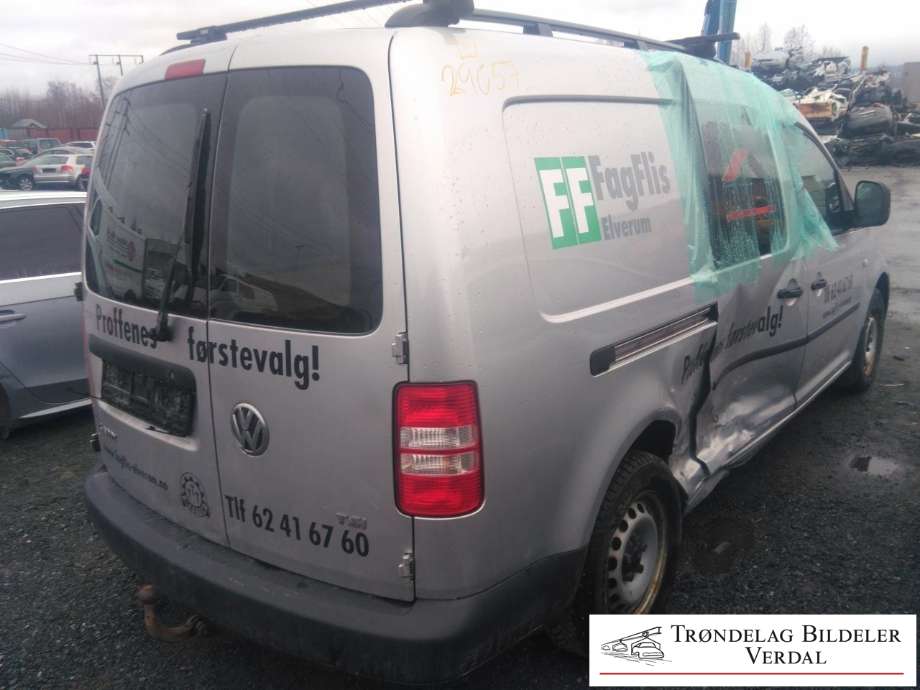 VW Caddy 2010-2015 (Type III, Fase 2) , Motorkode: CBZ, Girkassekode: M