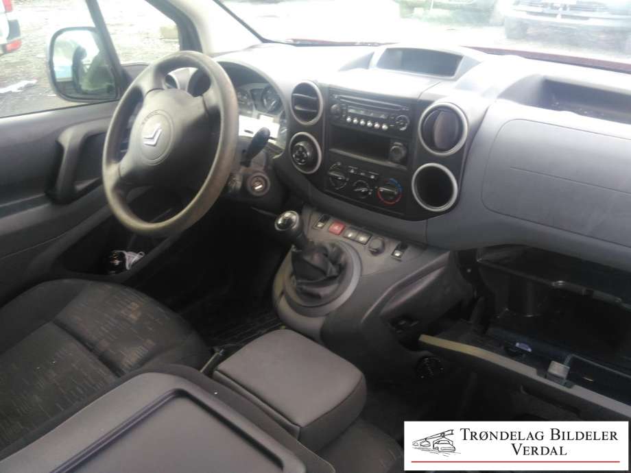Citroën Berlingo 2008-2015 (Type II, Fase 1) , Motorkode: 9H06, Girkassekode: