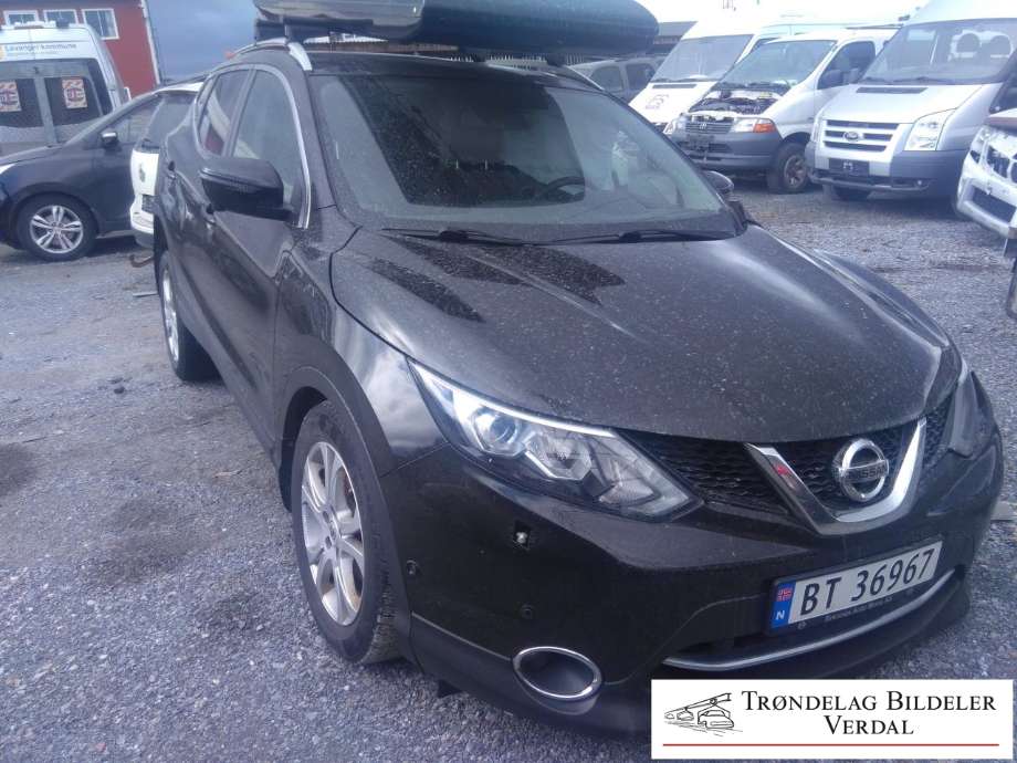Nissan Qashqai 2014-2021 (Type II) , Motorkode: R9M, Girkassekode: M