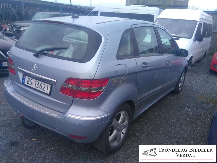 Mercedes B-Klasse 2008-2011 (Fase 2) (W245) (W245), Motorkode: 266940, Girkassekode: