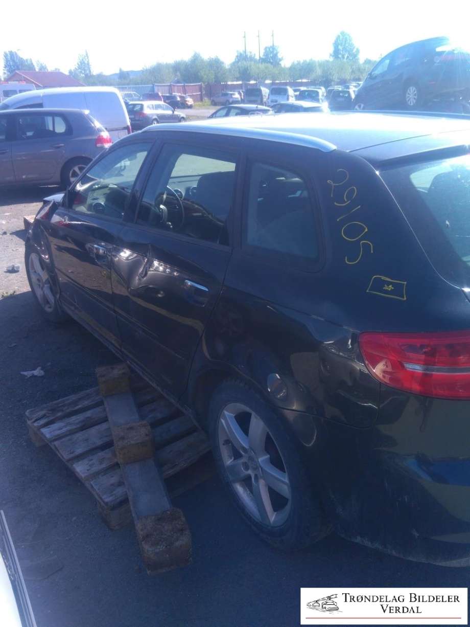 Audi A3 2009-2012 (Type II, Fase 2) , Motorkode: 306D3, Girkassekode: