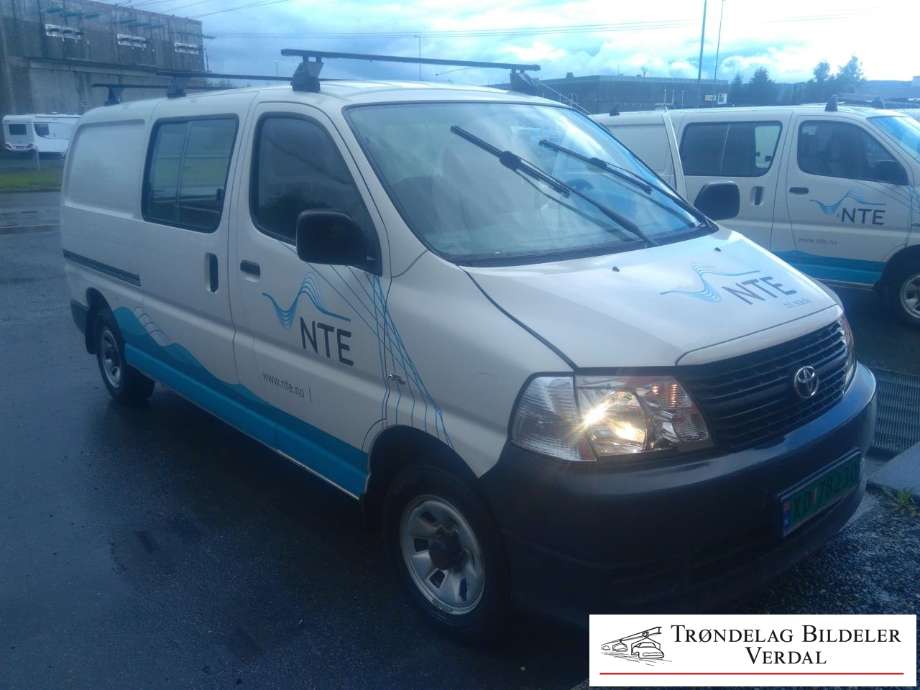 Toyota Hiace 2007-2012 (Fase 3) , Motorkode: 2KD-FTV, Girkassekode: 