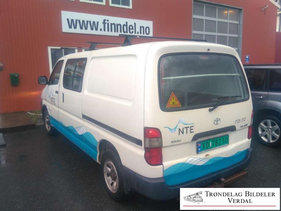 Toyota Hiace 2007-2012 (Fase 3) , Motorkode: 2KD-FTV, Girkassekode: 