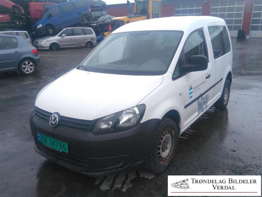 VW Caddy 2010-2015 (Type III, Fase 2) , Motorkode: CFH, Girkassekode: 