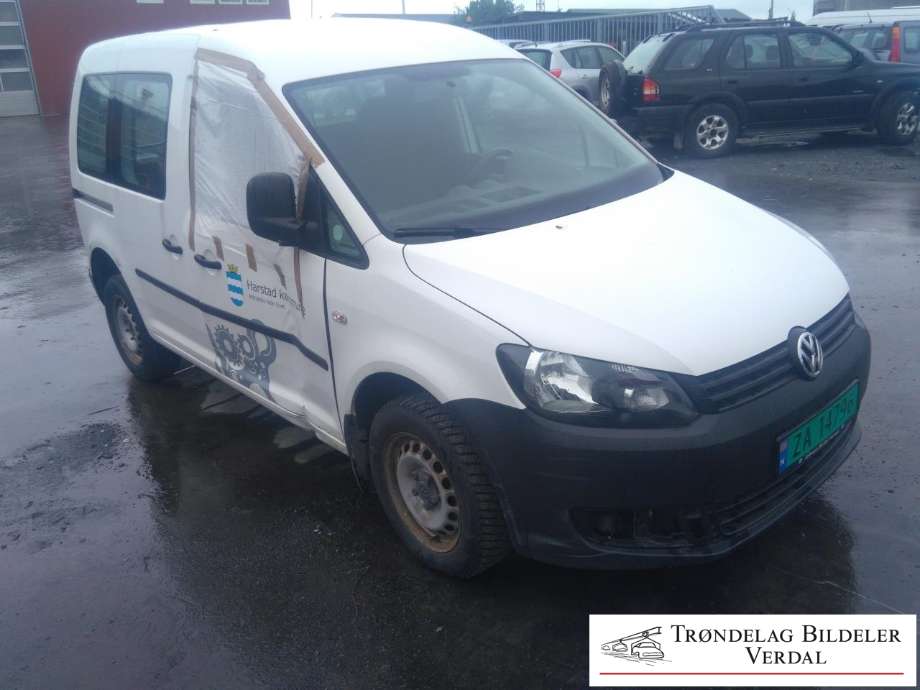 VW Caddy 2010-2015 (Type III, Fase 2) , Motorkode: CFH, Girkassekode: 