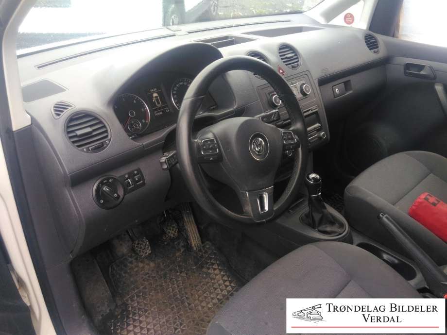VW Caddy 2010-2015 (Type III, Fase 2) , Motorkode: CFH, Girkassekode: 