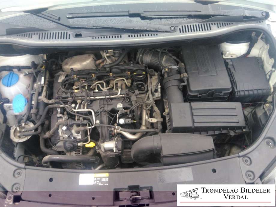 VW Caddy 2010-2015 (Type III, Fase 2) , Motorkode: CFH, Girkassekode: 