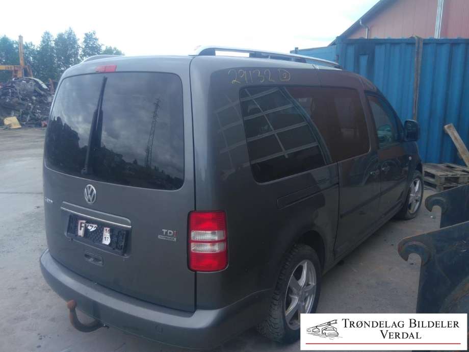 VW Caddy 2010-2015 (Type III, Fase 2) , Motorkode: CAY, Girkassekode: