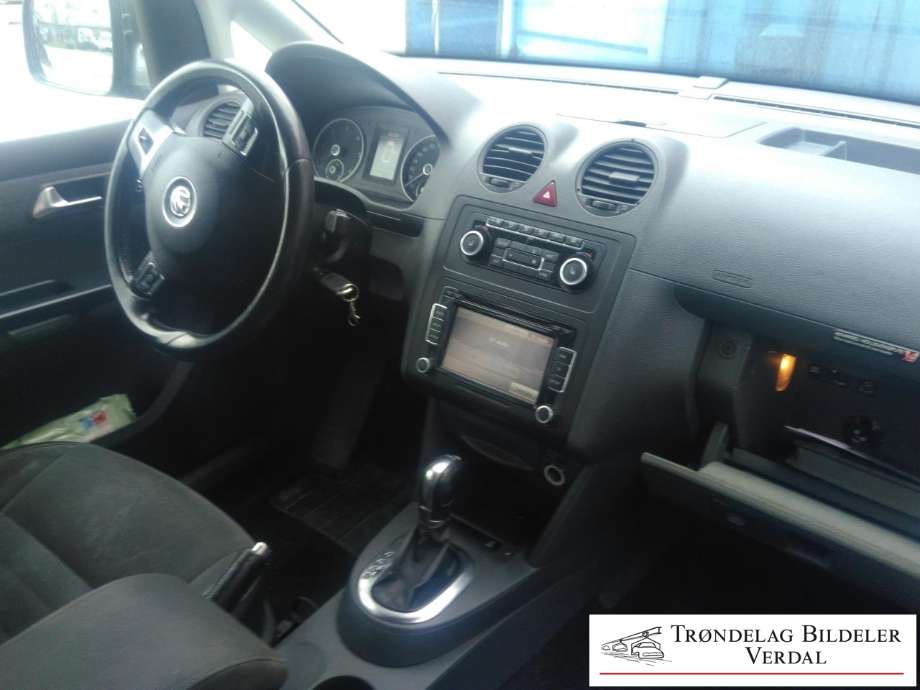 VW Caddy 2010-2015 (Type III, Fase 2) , Motorkode: CAY, Girkassekode: