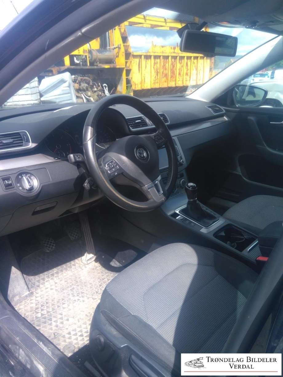 VW Passat 2011-2015 (B7) (B7), Motorkode: CAY, Girkassekode: MYP