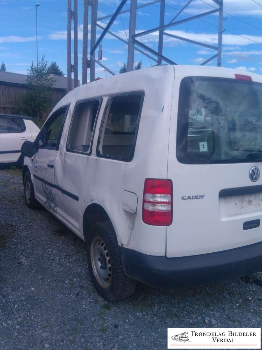 VW Caddy 2010-2015 (Type III, Fase 2) , Motorkode: CFHF, Girkassekode: NFQ
