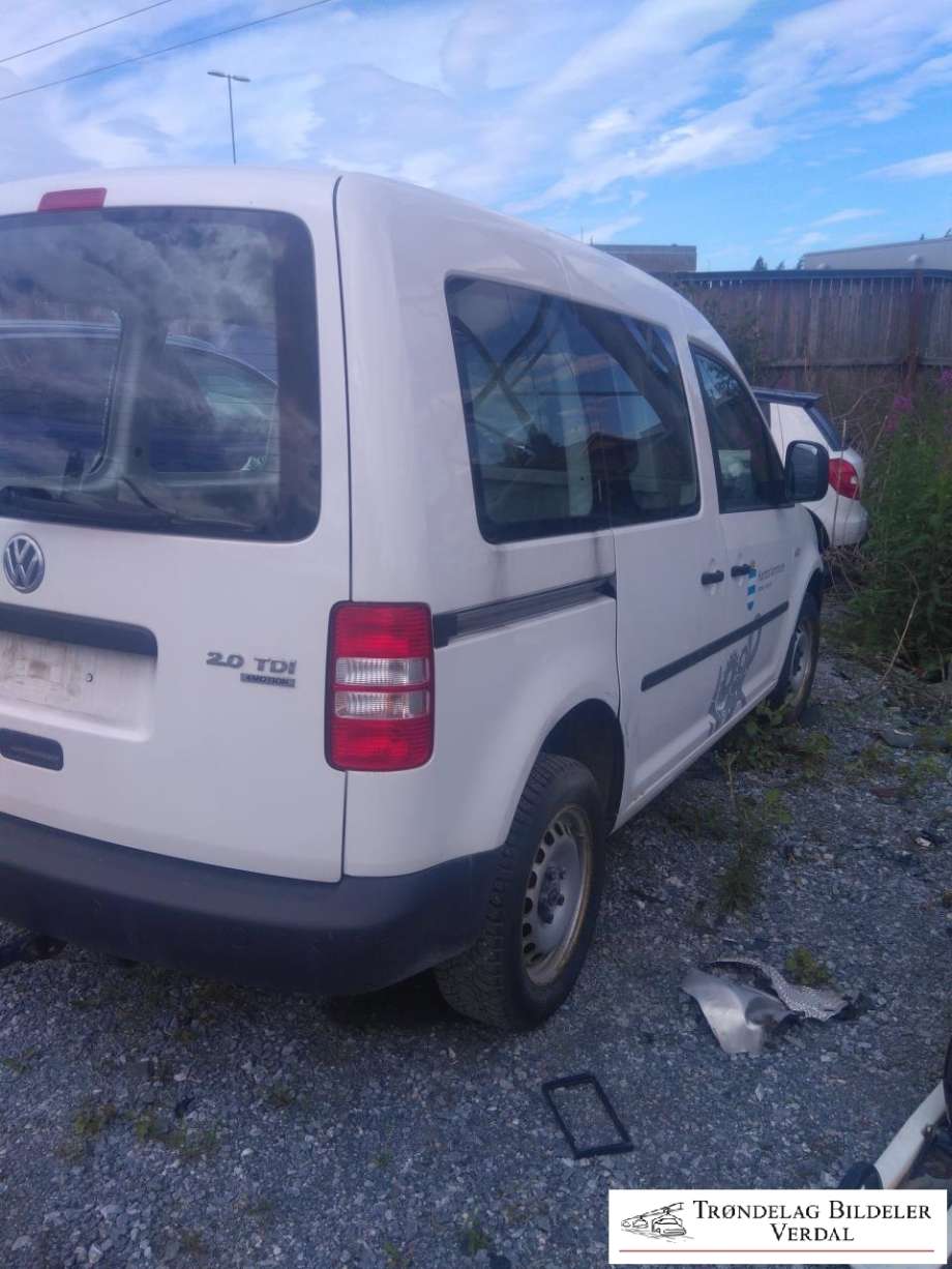 VW Caddy 2010-2015 (Type III, Fase 2) , Motorkode: CFHF, Girkassekode: NFQ