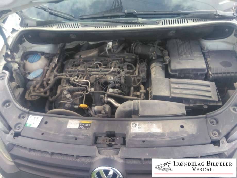 VW Caddy 2010-2015 (Type III, Fase 2) , Motorkode: CFHF, Girkassekode: NFQ