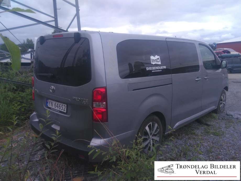 Toyota Proace 2016-->> (Type II) , Motorkode: YH01, Girkassekode: M