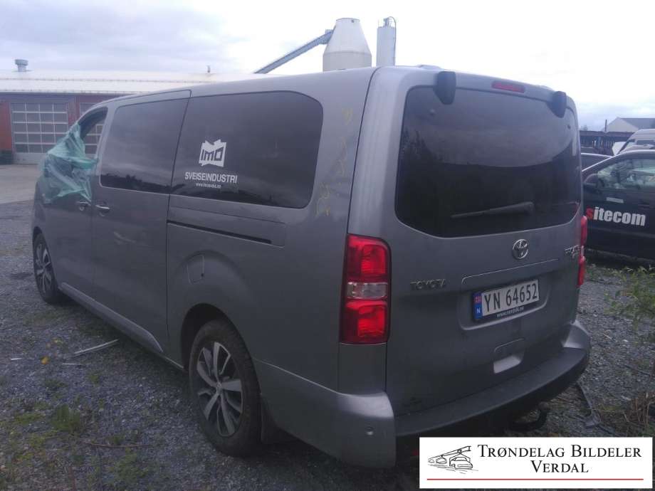 Toyota Proace 2016-->> (Type II) , Motorkode: YH01, Girkassekode: M