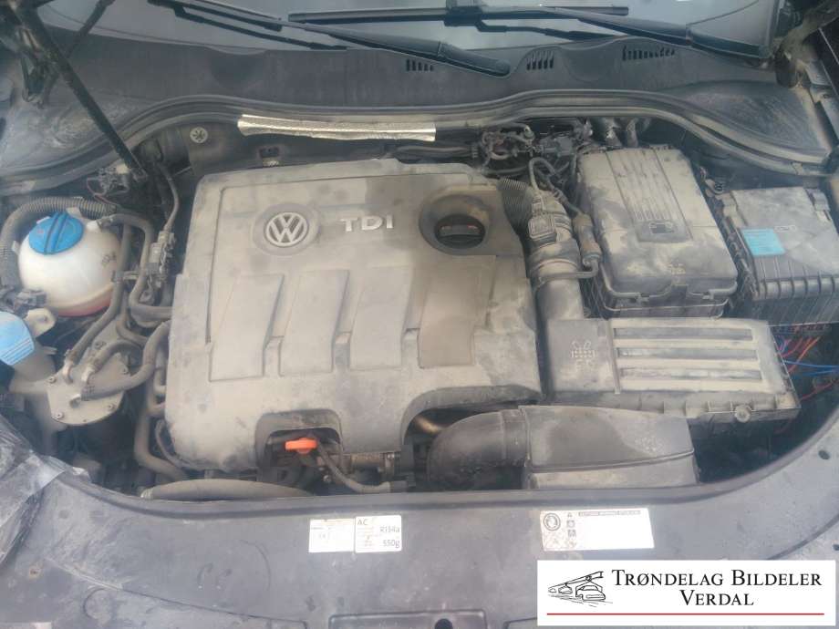 VW Passat 2011-2015 (B7) (B7), Motorkode: CAY, Girkassekode: MYP