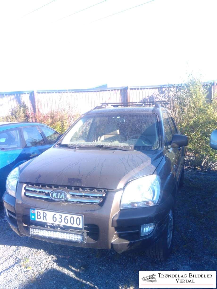 Kia Sportage 2005-2010 (Type II) , Motorkode: D4EA-V, Girkassekode: