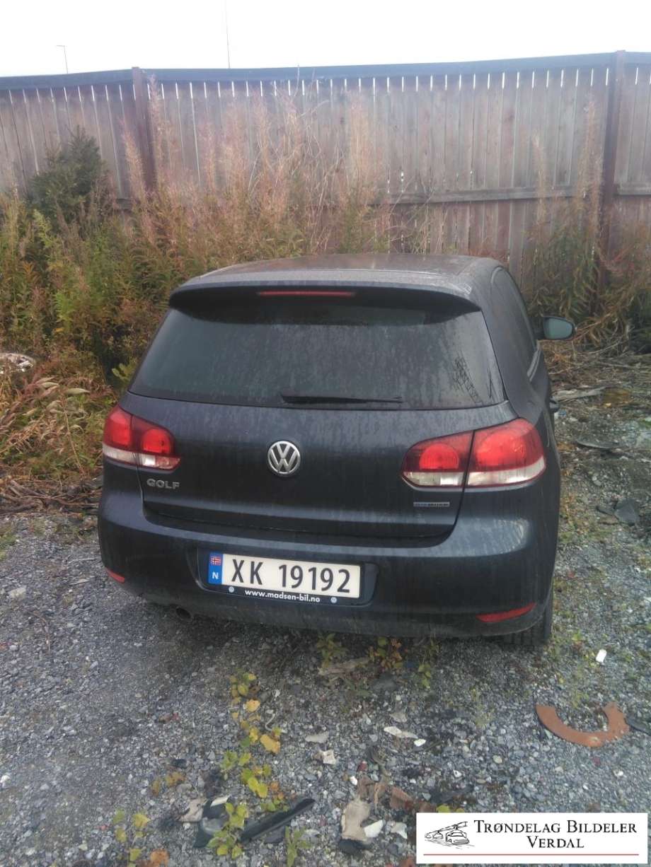 VW Golf VI 2008-2012 , Motorkode: CAY, Girkassekode: MDZ