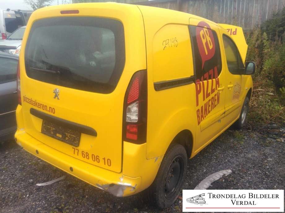 Peugeot Partner 2015-2019 (Type II, Fase 2) , Motorkode: BH02, Girkassekode: 