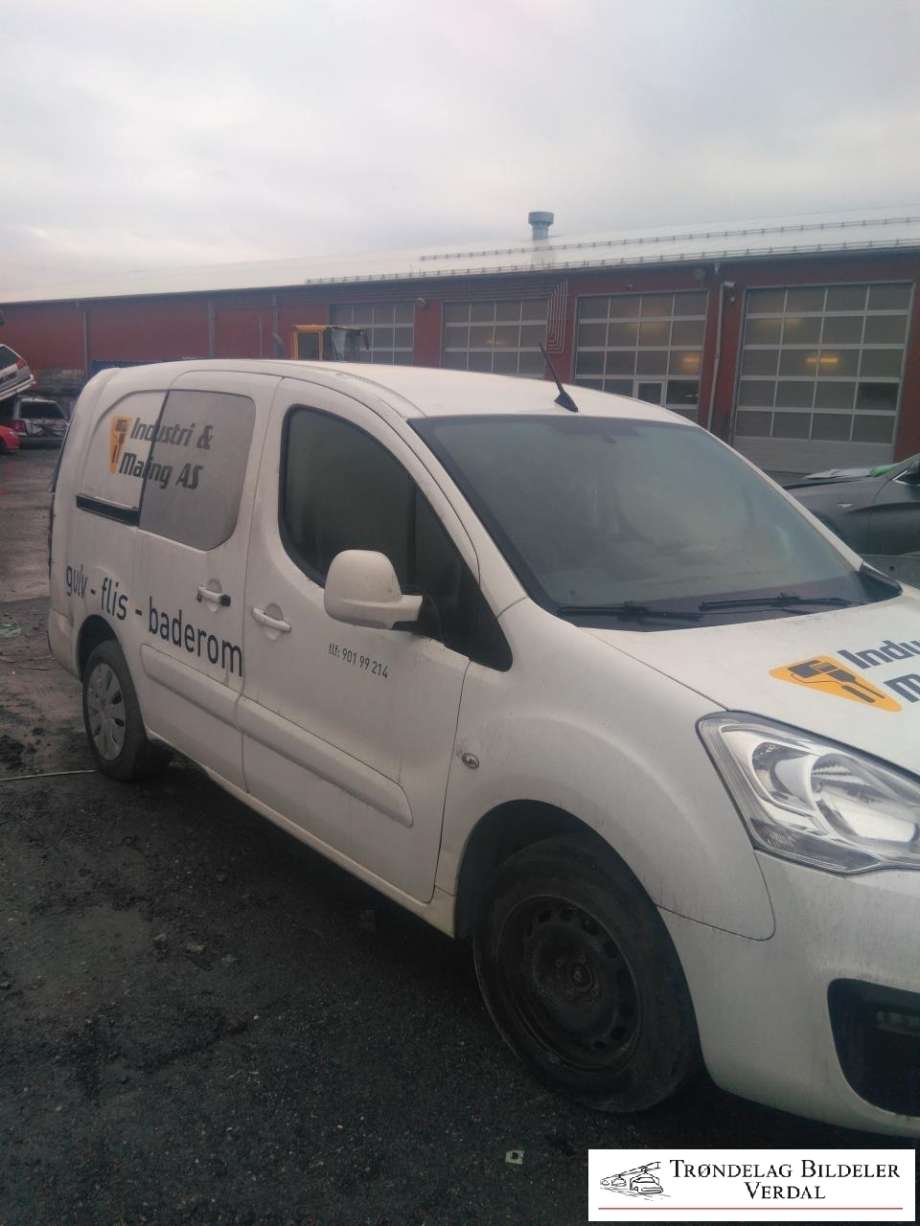 Peugeot Partner 2015-2019 (Type II, Fase 2) , Motorkode: BH02, Girkassekode: M
