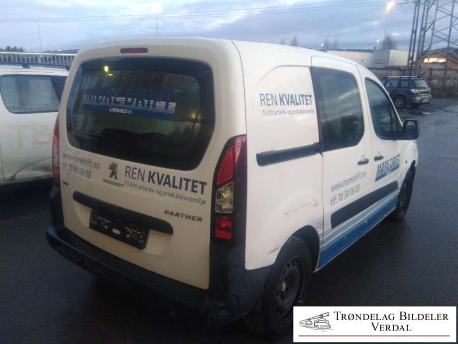 Peugeot Partner 2015-2019 (Type II, Fase 2) , Motorkode: BH02, Girkassekode: M