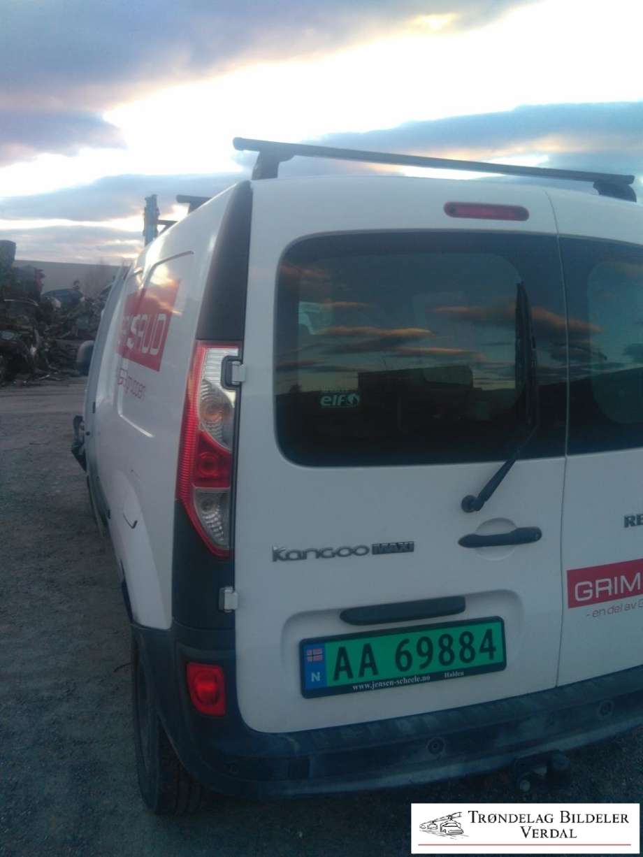 Renault Kangoo 2008-2021 (Type II) , Motorkode: K9K E6, Girkassekode: 
