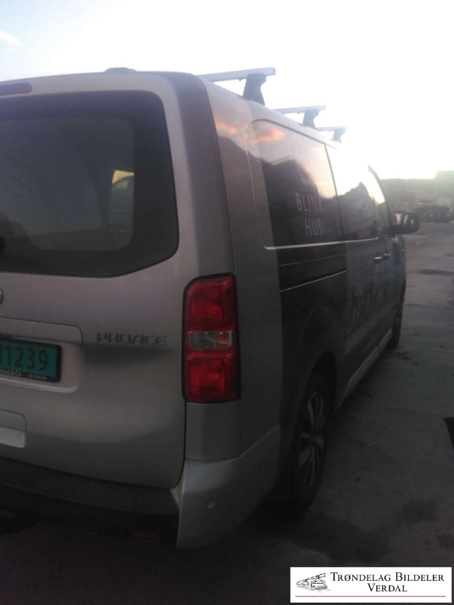 Toyota Proace 2016-->> (Type II) , Motorkode: AH01, Girkassekode: M