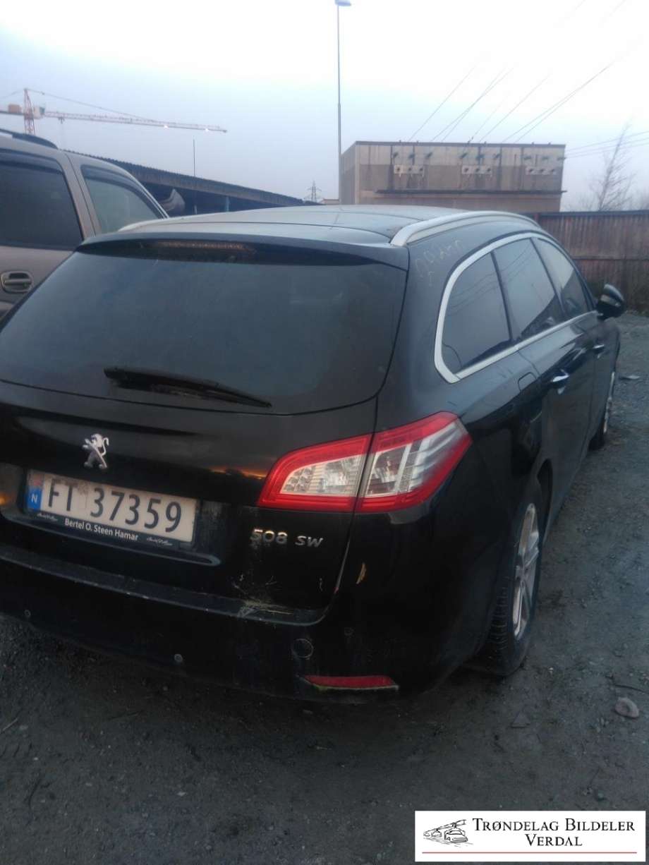 Peugeot 508 2011-2014 (Type I, Fase 1) , Motorkode: 9H05, Girkassekode: 