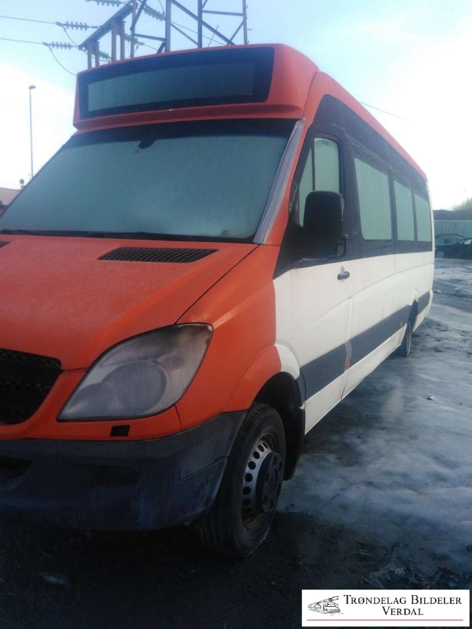 Mercedes Sprinter 2006-2013 (Fase 1) (906) (906), Motorkode: OM646.986, Girkassekode: M