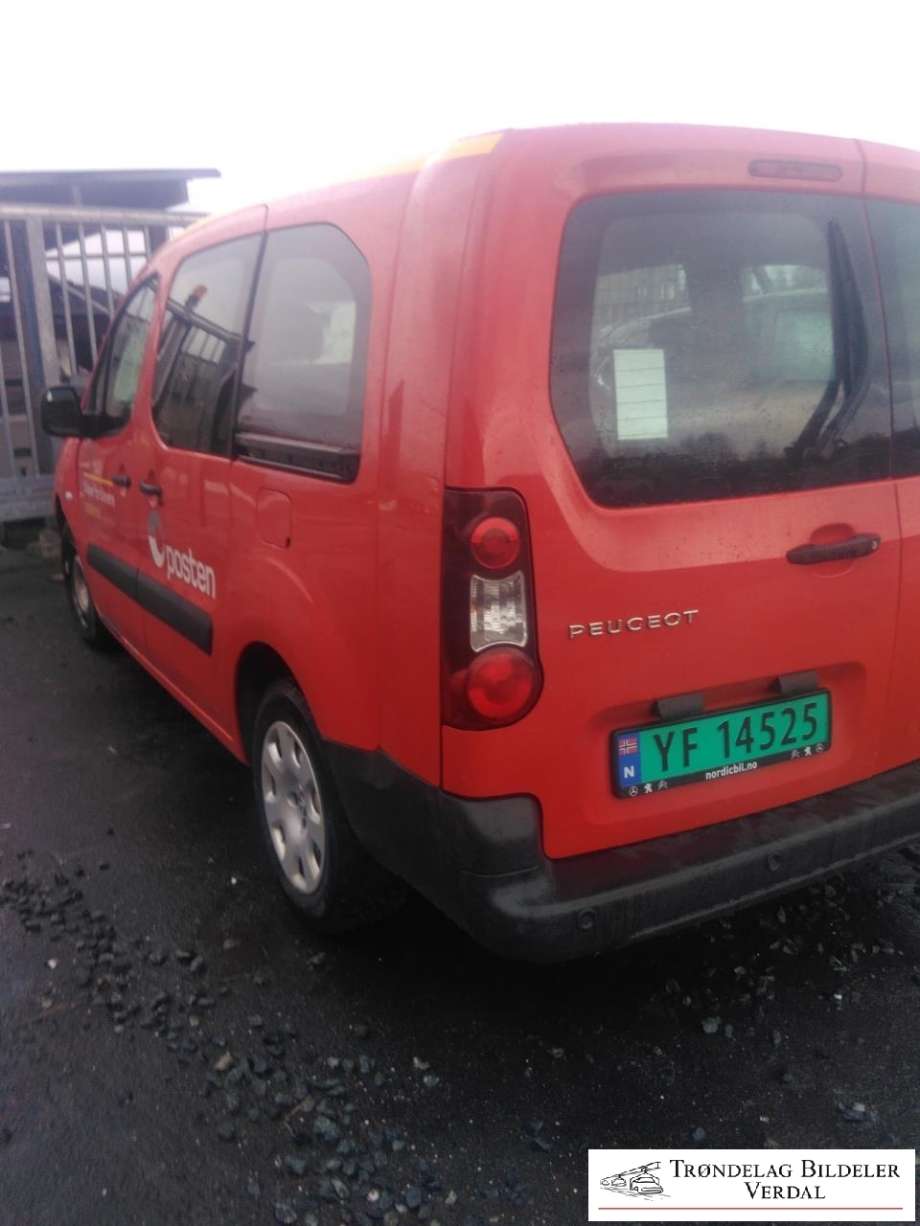 Peugeot Partner 2015-2019 (Type II, Fase 2) , Motorkode: BH02, Girkassekode: 