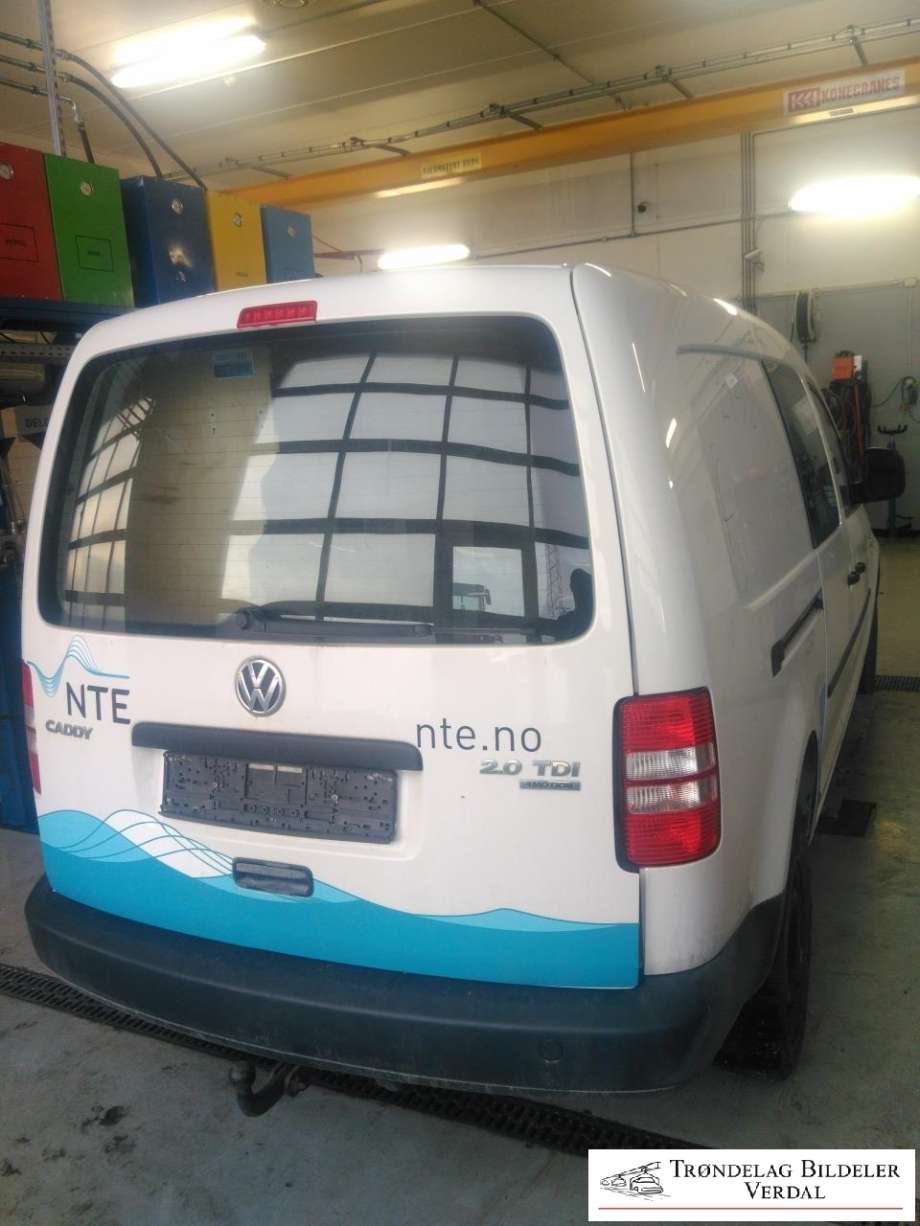 VW Caddy 2010-2015 (Type III, Fase 2) , Motorkode: CFH, Girkassekode: 