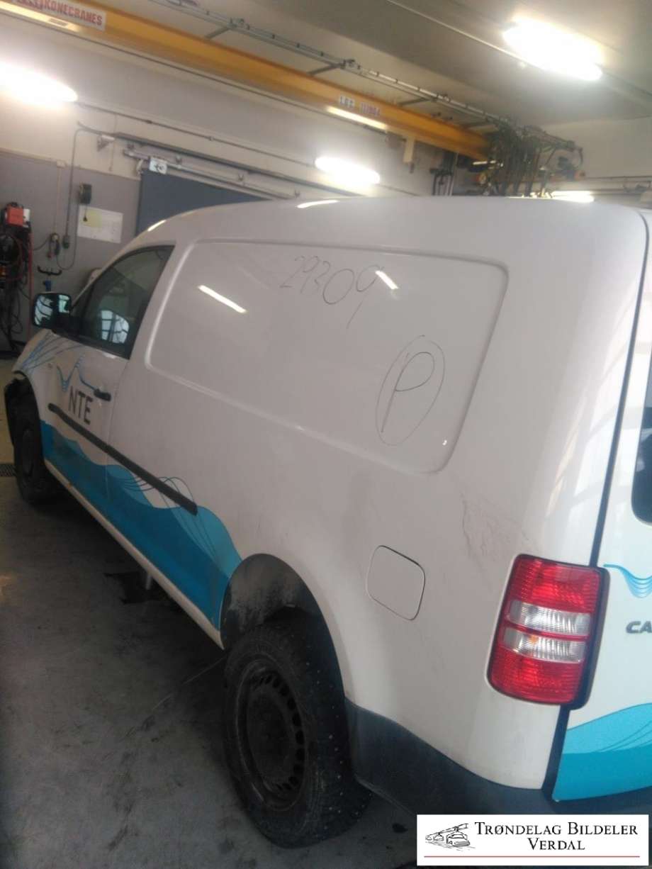 VW Caddy 2010-2015 (Type III, Fase 2) , Motorkode: CFH, Girkassekode: 