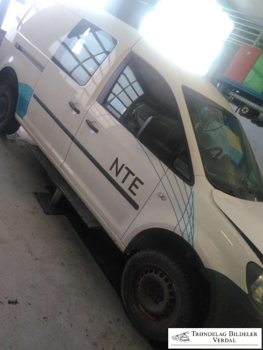 VW Caddy 2010-2015 (Type III, Fase 2) , Motorkode: CFH, Girkassekode: 