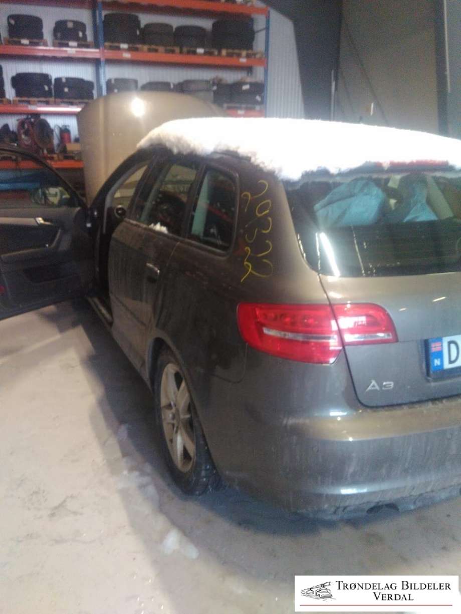 Audi A3 2009-2012 (Type II, Fase 2) , Motorkode: CAY, Girkassekode: 